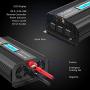 Power Inverter 2000w DC 12V to AC 120V Modified Sine Wave Inverter with LCD Display Remote Control and 3AC Outlets Dual 2.4A USB Ports for Car RV Truck Boat[3 Years Warranty] by VOLTWORKS
