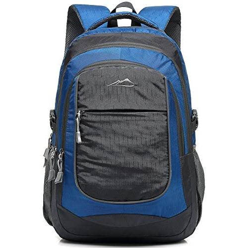 Backpack Bookbag for School College Student Travel Business Hiking Fit Laptop Up to 15.6 Inch