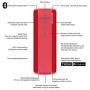 Ultimate Ears BOOM 2 Portable Waterproof & Shockproof Bluetooth Speaker - Cherrybomb Edition