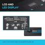 Renogy 3000 Watt 12V DC to 120V AC Pure Sine Wave Inverter Charger w/LCD Display, Lithium Battery Compatibility 9000W Surge