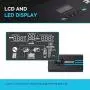 Renogy 3000 Watt 12V DC to 120V AC Pure Sine Wave Inverter Charger w/LCD Display, Lithium Battery Compatibility 9000W Surge