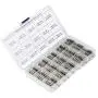 UCTRONICS 15 Values 150pcs Fast-Blow Glass Fuses Assorted Kit 5x20mm 250V 0.1 0.2 0.25 0.5 1 1.5 2 3 4 5 8 10 12 15 20A Tube Fuses with Plastic Box