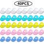 Anti-slip Silicone Fingertip Protectors Guitar Finger Guards 5 Sizes Finger Protection Covers Caps for Stringed Instruments Guitar Mandolin Bass Counting Sewing, 5 Sizes (Multicolor)
