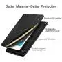 ESR Yippee Trifold Smart Case for iPad 9.7 2018/2017 [A1822, A1823,A1893,A1954](Not for iPad 10.2), Lightweight Cover with Auto Sleep/Wake, Hard Back Cover for iPad 5th/6th Gen ,Black