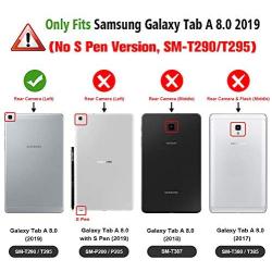 Fintie SlimShell Case for Samsung Galaxy Tab A 8.0 2019 Without S Pen Model (SM-T290 Wi-Fi, SM-T295 LTE), Ultra Thin Lightweight Tri-Fold Stand Cover, Starry Sky