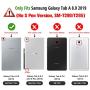 Fintie SlimShell Case for Samsung Galaxy Tab A 8.0 2019 Without S Pen Model (SM-T290 Wi-Fi, SM-T295 LTE), Ultra Thin Lightweight Tri-Fold Stand Cover, Starry Sky