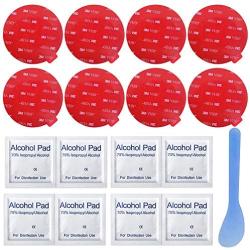 8 Pack Large 3M Double Sided Foam Adhesive Tape Pads,SonKu 3.15 Inch Round VHB Sticky Pads Replacement Mounting Tape for Suction Cup Dashboard,Car Bracket,Dash Cam and Indoor Products