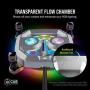 CORSAIR Hydro X Series,XC9 RGB CPU Water Block,16 Individually-addressable RGB LEDs,Software-Enabled,2066/sTR4
