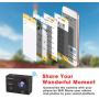 【2021 Upgrade】Campark 4K 20MP Action Camera EIS External Microphone Remote Control WiFi Waterproof Camera Webcam with 170° Wide Angle and 2 Batteries