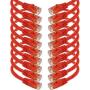 iMBAPrice - 3ft Cat5e Network Ethernet Patch Cable (10 Pack) - Red