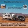 DoHonest S21 HD 1080P Digital Wireless Backup Camera Kit 7 Inch Touch Key DVR Monitor Split Screen Highway Rear View Observation System for Trailers,Trucks,RVs,5th Wheels Super 16 IR Night Vision