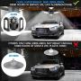 LED Garage Lights, 80W Deformable LED Garage Close to Ceiling Light 8000LM Shop Lights with 3 Adjustable Panels Support E26 / E27 Screw Socket for Garage Workshop Basement