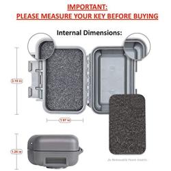 Gorilla Box Heavy-Duty Waterproof Magnetic Stash Case for GPS Trackers & Spare Keys - Rust-Proof Magnet - Color-Matched to Car Chassis - (Standard Size)
