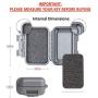 Gorilla Box Heavy-Duty Waterproof Magnetic Stash Case for GPS Trackers & Spare Keys - Rust-Proof Magnet - Color-Matched to Car Chassis - (Standard Size)