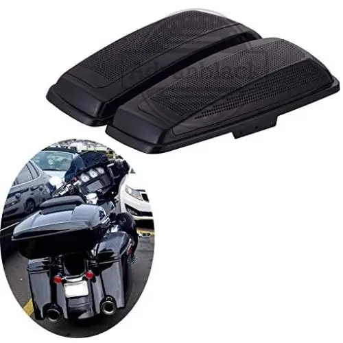 Moto Onfire Saddlebag Speaker Lids, Dual 6x9 inch, Vivid/Glossy Black, Audio Lid Fit for 2014 2015 2016 2017 2018 2019 2020 Harley Touring Road Glide, Street Glide Special Moto Onfire Saddlebag Speaker Lids, Dual 6x9 inch, Vivid/Glossy Black, Audio Lid Fit for 2014 2015 2016 2017 2018 2019 2020 Harley Touring Road Glide, Street Glide Special