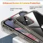 ESR Air Armor Case Compatible with iPhone 11 [Shock-Absorbing] [Scratch-Resistant] [Military Grade Protection] Hard PC + Flexible TPU Frame, for 6.1-Inch, Transparent Black