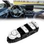 Power Window Switch, Left Driver Side Power Master Window Switch Fits for Mercedes Benz C300 C63 C350e 2229056800