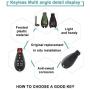 SELEAD Flip Key Fob 7 Buttons Keyless Entry Remote fit for 2008-2015 Town andamp Dodge Grand Caravan Volkswagen Routan Antitheft Keyless Entry Systems M3N5WY783X 2pcs US Stock