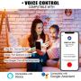 Magic Hue 11W (100w Equivalent) WiFi Smart BR30 Flood Light Bulb, Dimmable RGBCW Multicolor Wide Flood Light for Recessed Can Use, Compatible with Alexa Google Home and Siri (2Pack)