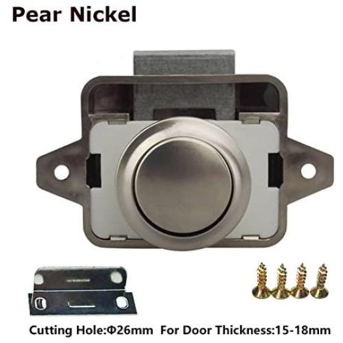 Encell Set of 5 Push Button Latch Cupboard for RV Camper Motor Home Caravan