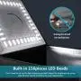 Neewer Photo Studio Light Box 24inches/60cm Shooting Light Tent Adjustable Brightness Foldable Portable Professional Booth Table Top Photography Lighting Kit 120 LED Lights 4 Colors Backdrops