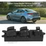 Qiilu Electric Window Switch,Power Master Window Switch for Toyota Corolla AE110 84820-12350