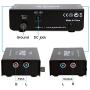 Pyle Phono Turntable Preamp - Mini Electronic Audio Stereo Phonograph Preamplifier with RCA Input, RCA Output & Low Noise Operation Powered by 12 Volt DC Adapter - PP999