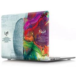 HRH 2 in 1 Creative Brain Laptop Body Shell Protective Hard Case Cover Silicone Keyboard Cover for MacBook Pro 13.3'' with Retina Display (A1502/A1425)(W/O CD-ROM) Release 2015/2014/2013/end 2012