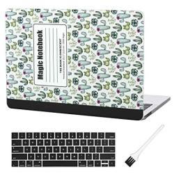 Hard Shell Case Cover for Pro 13 inch Case Cover 2020 2019 2018 2017 2016 Release A2159 A1706 A1708 A1989 Laptop Plastic Composition Notebook Case & Silicone Keyboard Cover & Dust Brush