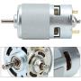 775 DC Motor DC 12V - 24V Max 10000RPM - 20000RPM Ball Bearing Large Torque High Power Low Noise Gear Motor Electronic Component Motor 2pcs