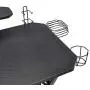 Amazon Basics Gaming Computer Desk with Storage for Controller, Headphone & Speaker - Black