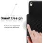 KHOMO - Apple iPad Pro 10.5 Inch & iPad Air 3 2019 Carbon Fiber Case With Pen Holder - Companion Cover - Perfect match for Apple Smart keyboard and Cover