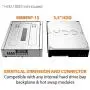 ICY DOCK EZConvert PRO MB982SP-1S 2.5'' to 3.5'' Enterprise Hard Drive Adapter Converter Bracket Mounting Frame Tray for 5/7/9.5/12.5mm 2.5 inch HDD/SSD with SATA III Interface