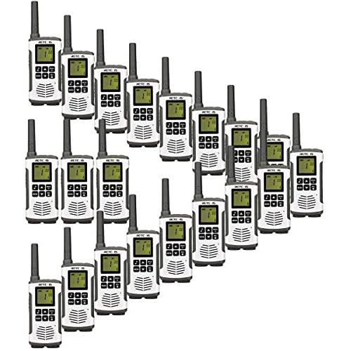 Retevis RT45 2 Way Radio Walkie Talkies Long Range,Dual Watch AA Battery VOX,Two Way Radio Rechargeable,for Commercial Business Work Restaurant(20 Pack)