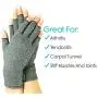 Vive Arthritis Gloves - Men, Women Rheumatoid Compression Hand Glove for Osteoarthritis- Arthritic Joint Pain Relief - Carpal Tunnel Wrist Support - Open Finger, Fingerless Thumb for Computer Typing