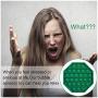 Push Pop Bubble Sensory Toy - Autism Special Needs Stress Reliever Silicone Stress Reliever Toy，Squeeze Sensory Toy for Kids (Green, Octagon)