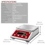 American Fristaden Lab Precision Analytical Scale 3000g x 0.01g | 0.01 Gram Lab Scale | Centigram Scale | Calibrated Scale | High Accuracy Digital Balance for Lab, Jewelry, Business | 1YR Warranty