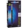 Sanford Uniball Roller Stick Pen, 0.5mm Micro Point, Blue Ink, Dozen (60153)