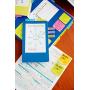 Post-it Super Sticky Notes, 4x6 in, 3 Pads, 2x the Sticking Power, White with Blue Grid Lines, Recyclable (660-SSGRID)