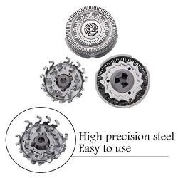 Desfaidy SH90/62 Electronic Shaver Head Cutter Replacement Blades Parts Compatible with Philips Series 9000 8000（3Pcs）