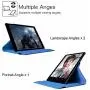 Fintie Rotating Case for iPad 4 3 2 (Old Model) 9.7 inch Tablet - 360 Degree Rotating Smart Stand Protective Cover Auto Wake/Sleep for iPad 4th Gen Retina Display, iPad 3 & iPad 2, Blue