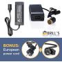 AC/DC Power Supply Adapter Universal Transformer- 100-240V 10A to 12V Cigarette Lighter Socket, AC to DC Converter for Car Tire Air Compressor, Car Vacuum Cleaner, and other 12V Car Devices
