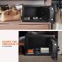 TACKLIFE Safe Box 0.5 Cubic Feet Digital Lock Box with Instruction Light for Money Safe Cash Jewelry Passport Gun Security-HES25A