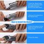 BOLUONI Hair Clippers - Professional Hair Clippers for Men, Electric Hair Trimmer for Men Haircut, Cordless Rechargeable Hair Cutting Kit for barbers with LED Display