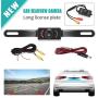 DUTTY Car Rear View Camera Waterproof HD Color Wide with 7 Infrared Night Vision LED Lights