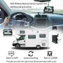 Backup Camera Wireless, Backup Camera for Trucks, Trailer Backup Camera System DVR Digital Wireless AHD Video Recording (Rear & Front View Camera) 7 inch Monitor for Bus/Motorhome 12V-24V Night Vision