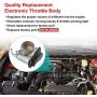 WMPHE Compatible with Electronic Throttle Body Assembly Nissan 2007-2013 Altima,2008-2013 Rogue,2007-2012 Sentra Replace OE# S20054 67-7011 16119-JA00A - Fuel Injection Throttle Body