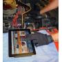 Boss Tech Products, Inc. BTP-GLV-MECBLK Mechanics Style Touch Screen Gloves for All Touch Screen Electronic Devices - Retail Packaging - Black