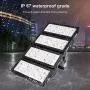 Viugreum 10 Pack 200W Outdoor Flood Lights LED Stadium Lights, 20000 Lumen Warm White 3000K 60° Beam Angle LED Spot Light, IP67 Waterproof Security Work Lights Long Distance Lighting