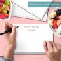 Memo Pads, White, 50 Sheets Per Pad, 10 Pads (8 1/2 x 5 1/2)